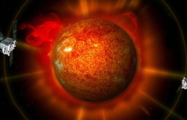 На сайте НАСА опубликовано трехмерное изображение Солнца