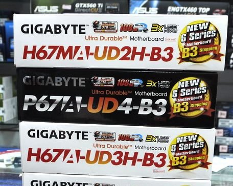 Gigabyte начинает продажи материнских плат на базе чипсетов Intel степпинга B3