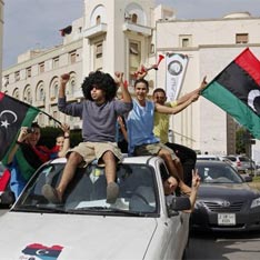Ливию поздравляют с "великим избавлением