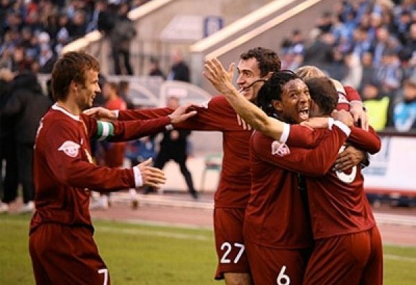Рубин" одержал победу над "Тоттенхэмом" в матче Лиги Европ