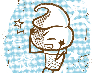 Мороженое вызывает сильную боль в голове