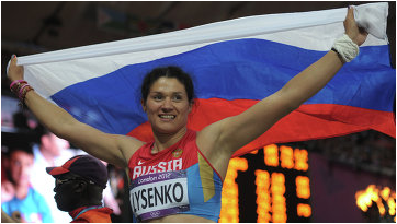 Россиянка Татьяна Лысенко выиграла золото в метании молота на ОИ-2012