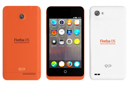 Представлены первые смартфоны на Firefox OS