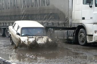 В России растет количество ДТП из-за ремонта дорог