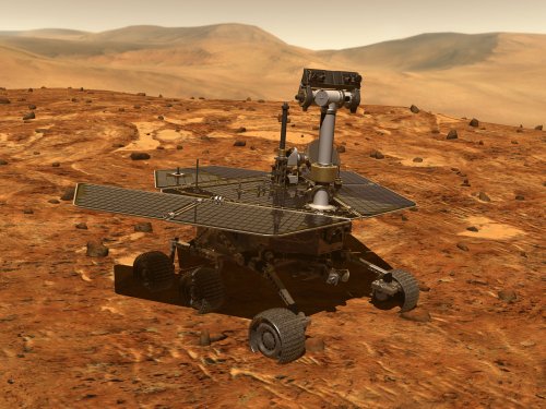 Марсоход Opportunity отмечает десятилетие пребывания на Марсе