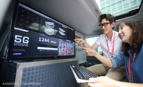 Компания Samsung продемонстрировала новую 5G-технологию, обеспечивающую скорость в 7.5 гигабит в секунд