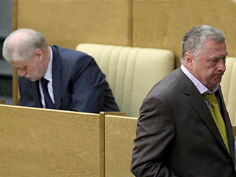Миронов и Жириновский признали поражение на президентских выбора
