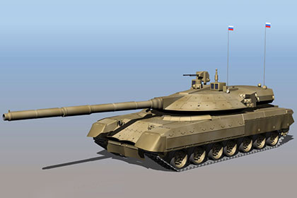 Военные получат первые танки Т-14 «Армата» в феврале