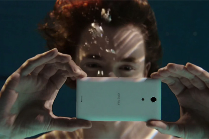 Sony анонсировала смартфон с функцией подводной съемки
