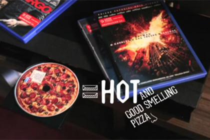 Пиццерия выпустила DVD с запахом пицц