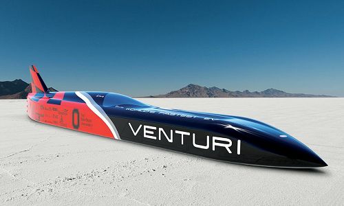 Venturi VBB - самый мощный и самый быстрый в мире электрический автомобил