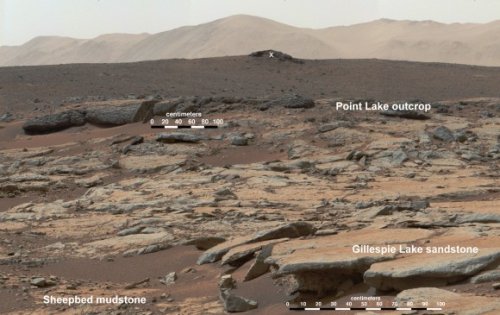 Марсоход Curiosity обнаружил дно высохшего озера на поверхности Марса