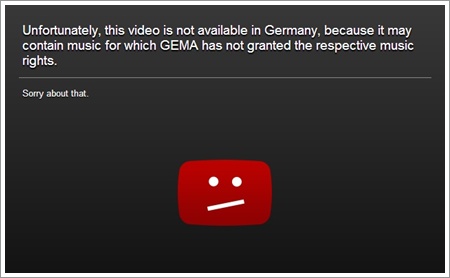 Суд заставил Youtube удалить уведомления об авторских правах на заблокированных видео в Германии