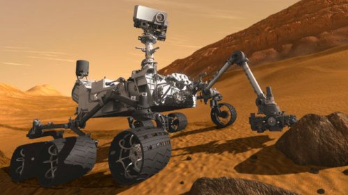 Марсоход Curiosity "обнаружит" на Марсе тефлоновую стружк