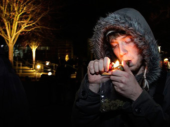 В Сиэтле состоялся сеанс массового употребления марихуан