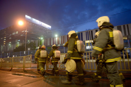 В Москве горело здание телецентра «Останкино»