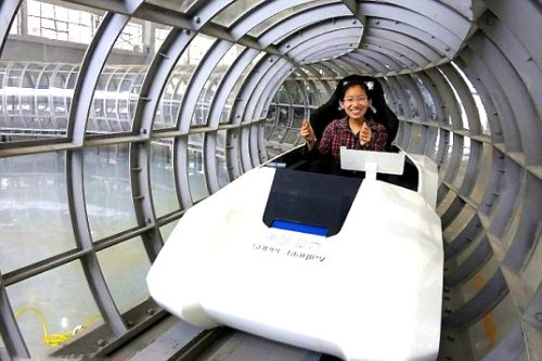Технология Super-Maglev позволит поездам на магнитной подушке развивать скорость до 3000 километров в ча