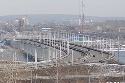 В Иркутске через Академический мост начал ходить экспериментальный маршрут №22