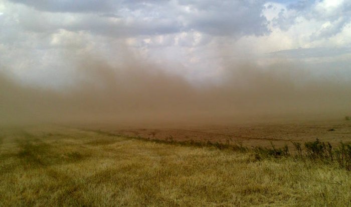 В Приангарье возможно снова пройдет пыльная буря