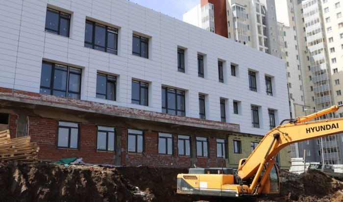 В Иркутске в Нижней Лисихе продолжается строительство детского сада