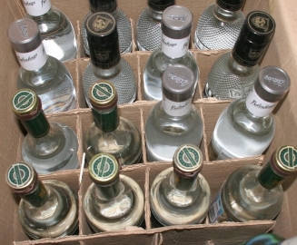 В иркутском кафе обнаружили более 5 тонн нелегального алкоголя