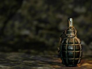 В деревянном доме на ул.Тимирязева нашли муляж гранат