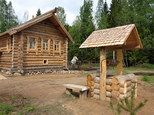 Новая остановка в стиле русской избы появится в Иркутской области