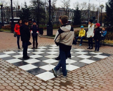 30 октября в Иркутске пройдет первый уличный турнир по шахматам