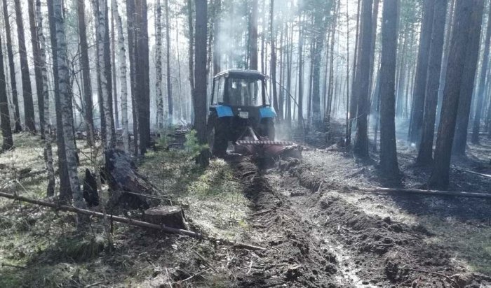 Четыре лесных пожара потушили за сутки в Приангарье