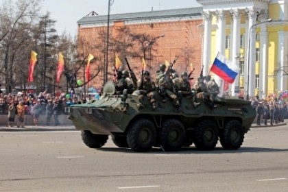 На параде 9 мая в Иркутске выступят свыше 50 бойцов спецназа полиции