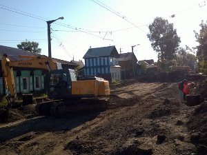 Движение трамваев в предместье Рабочее возобновится 25 сентября