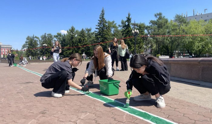 В Иркутске обновляют «Зеленую линию»