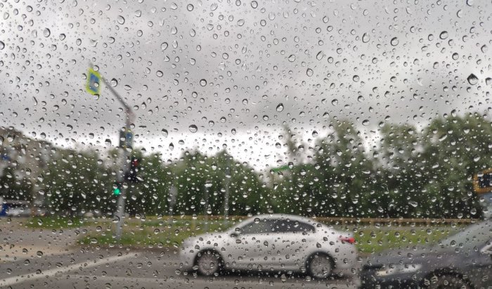 Кратковременные дожди и грозы передают на 2 июня в Приангарье