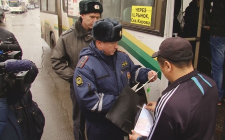 Более 300 автобусов проверили за неделю в Иркутске