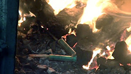 В поселке под Иркутском сожгли 150 кг наркотиков