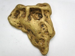 В Иркутской области обнаружили золотой самородок "Дьявольское ухо