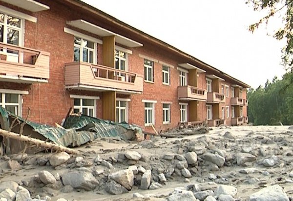 В Аршане обнаружили тело погибшей при наводнении женщин