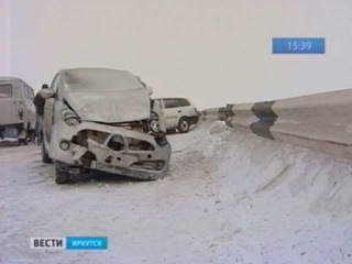 На Александровском тракте столкнулись 9 машин
