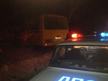 Полиция Ангарска выясняет обстоятельства ДТП с участием пассажирского автобуса