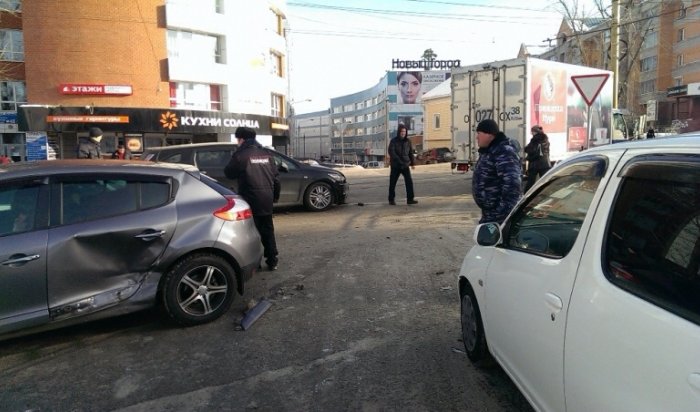 Ребенок пострадал в ДТП в центре Иркутска