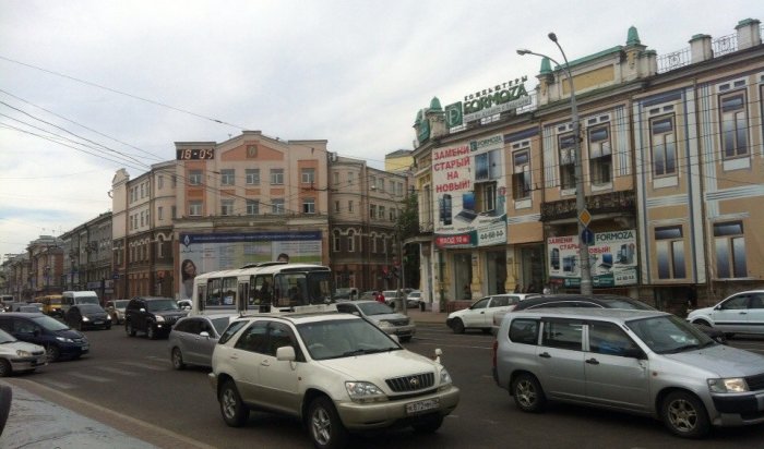В День города в центре Иркутска изменится схема движения транспорта