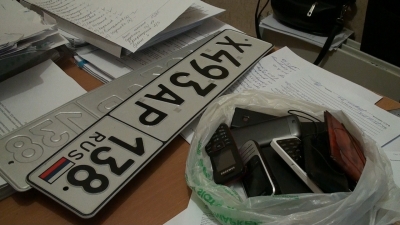 В Иркутске задержали подозреваемого в кражах автомобильных номеров
