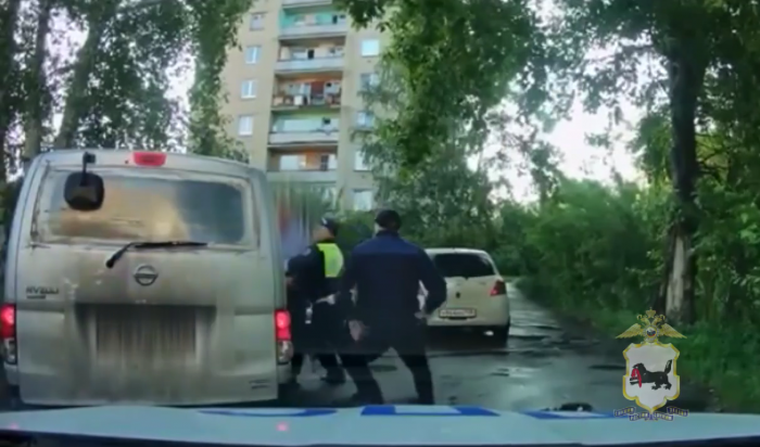 В Ангарске задержали пьяного лихача