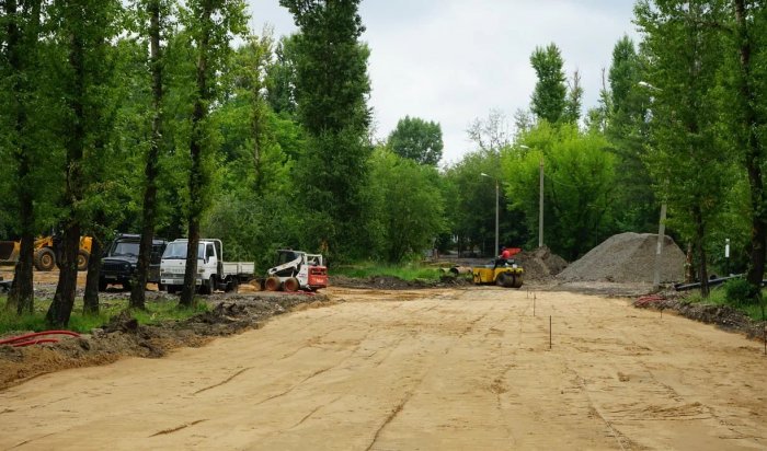 Ход благоустройства проверили в Ленинском районе Иркутска