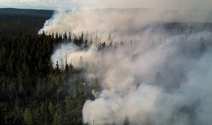 На северо-восток Иркутской области пришло сильное задымление из соседних регионов