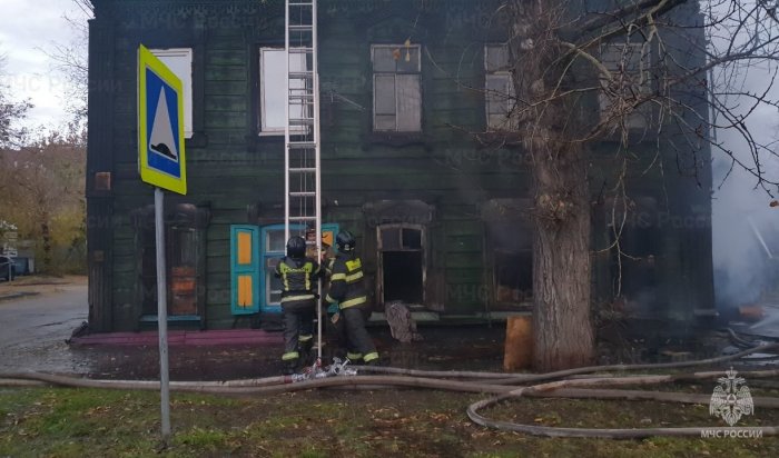 Два пожара в жилых домах случились накануне в Иркутске