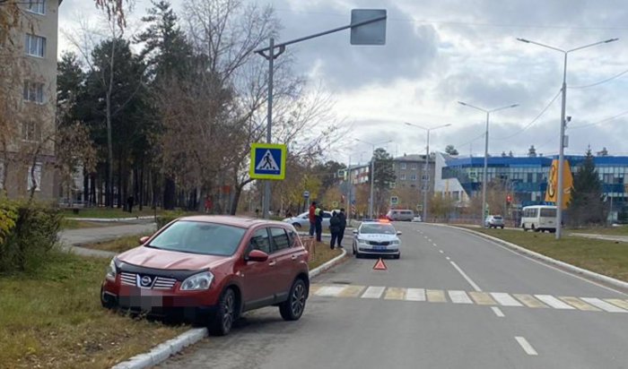 В Саянске автомобилистка сбила школьницу на «зебре»