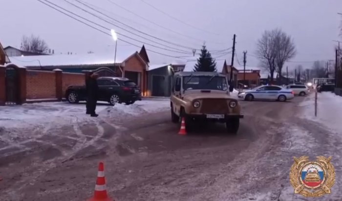 В Черемхове водитель сбил школьника (Видео)