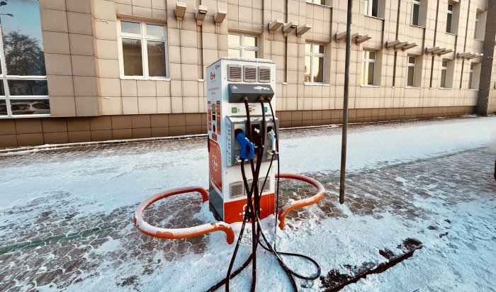 В 2024 году в Иркутской области появилось 20 зарядных станций для электромобиля