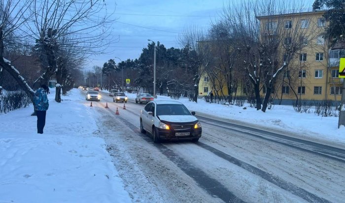 В Ангарске за сутки два школьника попали в ДТП